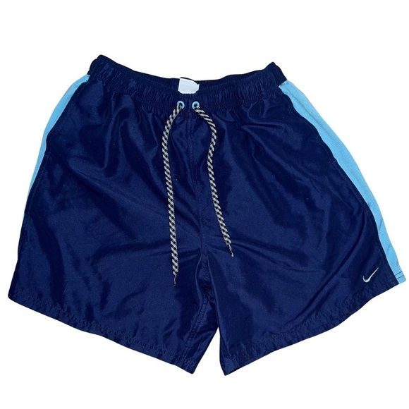 Nike Men’s Blue Unlined Swim Trunks Size XL - Picture 1 of 7